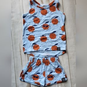 Kukukid Oranges toddler matching set